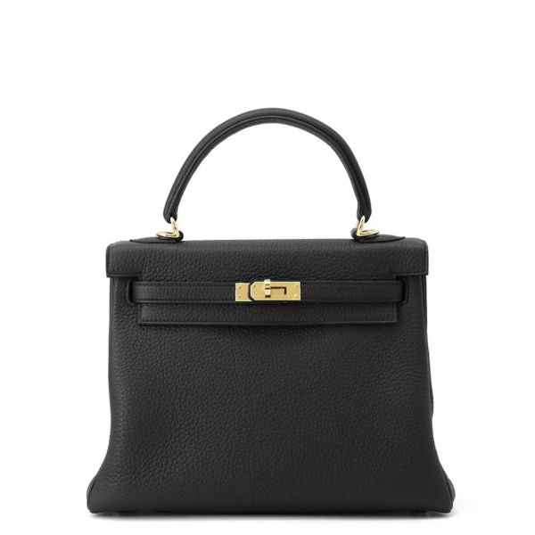 エルメス HERMES ケリー25 内縫い W刻印 (2024年製) ブルーイドラ