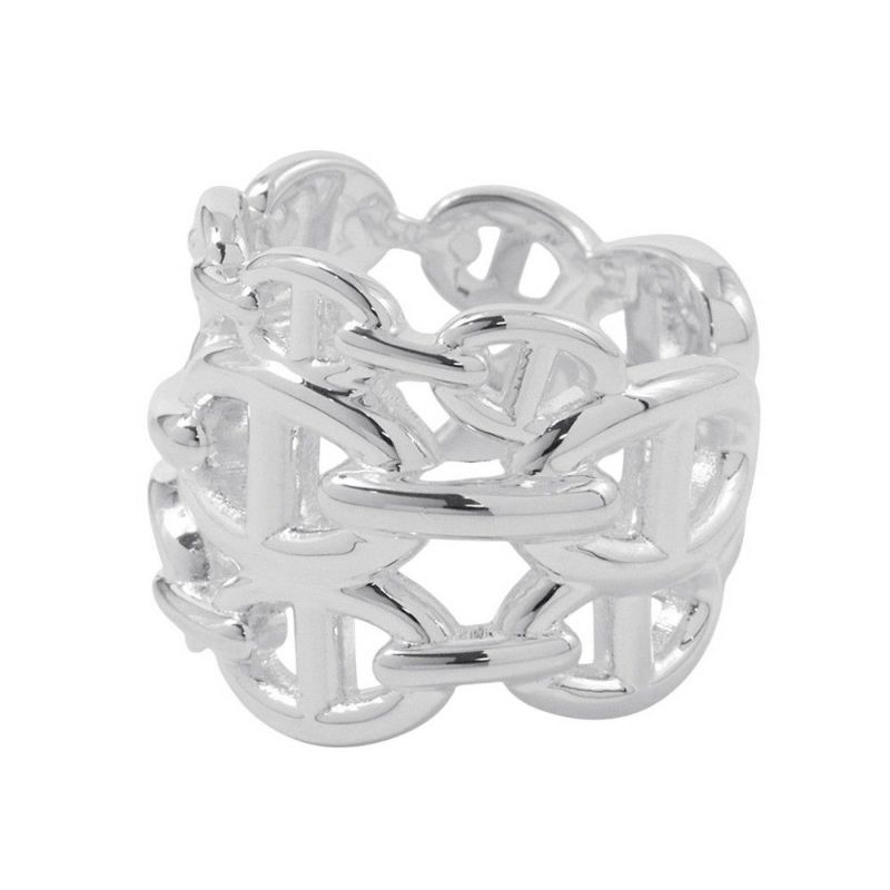 エルメス リング シェーヌダンクル アンシェネGM Enchainee SV925シルバー リングサイズ55 HERMES 指輪