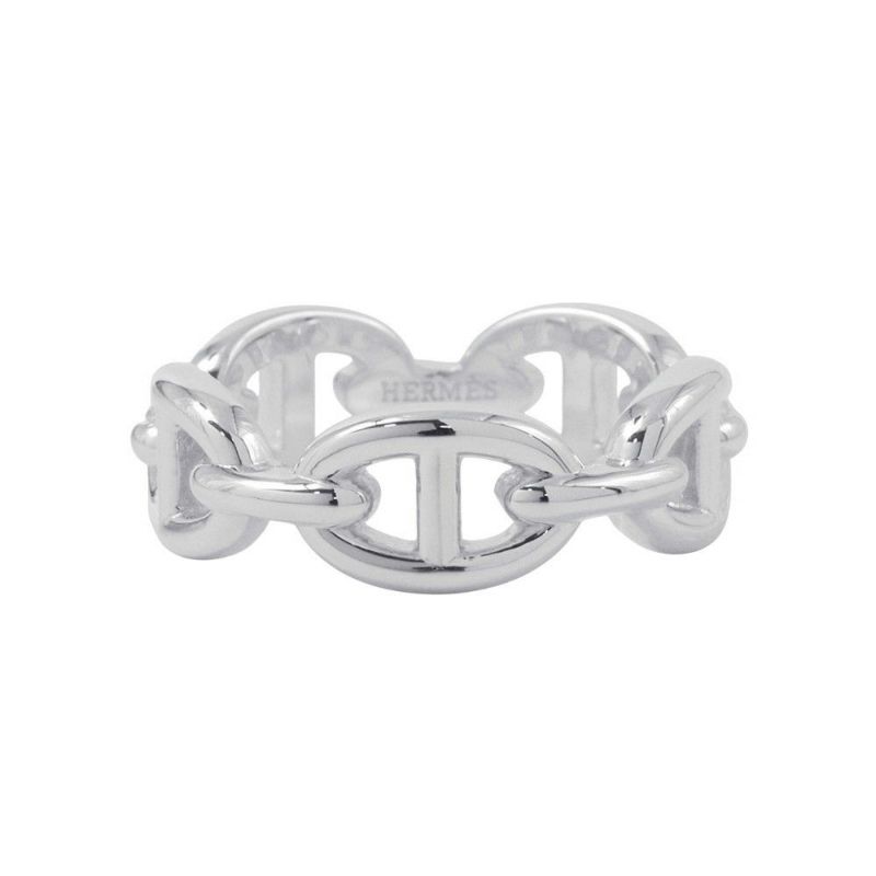 エルメス リング シェーヌダンクル アンシェネPM SV925シルバー リングサイズ58 HERMES ジュエリー