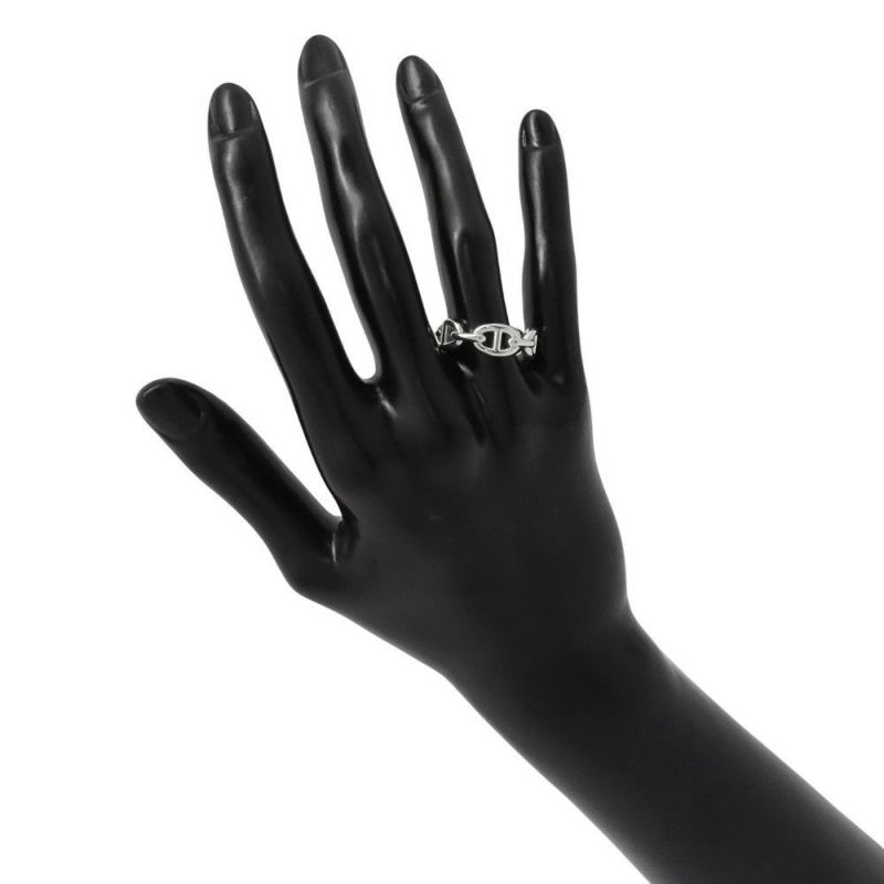 エルメス リング シェーヌダンクル アンシェネPM SV925シルバー リングサイズ58 HERMES ジュエリー