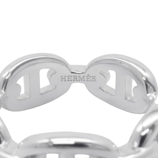エルメス リング シェーヌダンクル アンシェネPM SV925シルバー リングサイズ58 HERMES ジュエリー