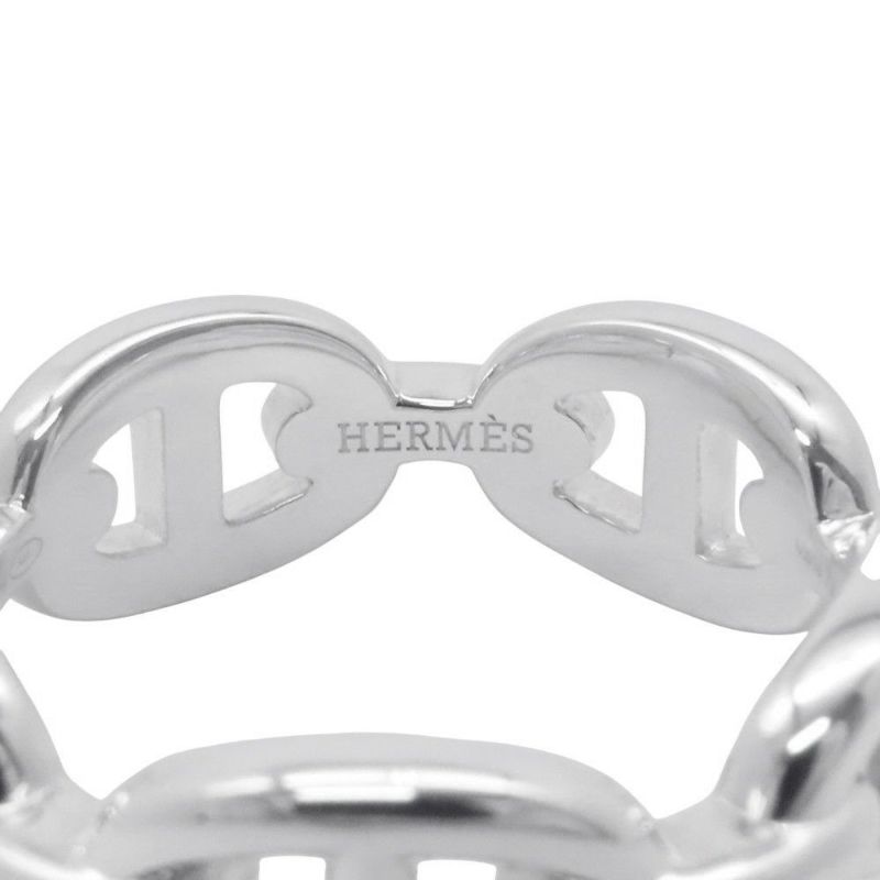 エルメス リング シェーヌダンクル アンシェネPM SV925シルバー リングサイズ58 HERMES ジュエリー