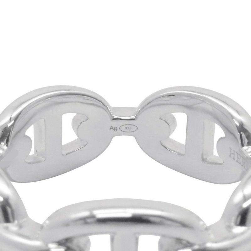 エルメス リング シェーヌダンクル アンシェネPM SV925シルバー リングサイズ58 HERMES ジュエリー