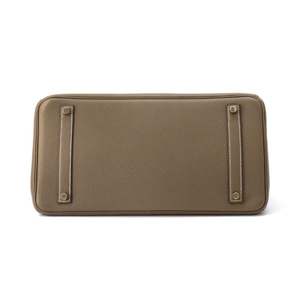 エルメス バーキン35 エトゥープ/ゴールド金具 トゴ O刻印 HERMES Birkin ハンドバッグ