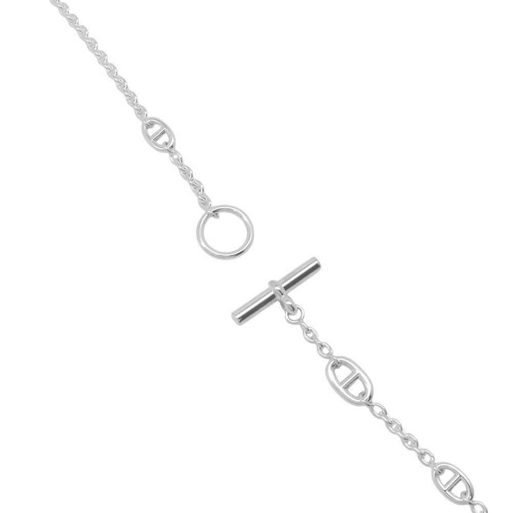 エルメス ネックレス シェーヌダンクル ファランドール 120 SV925シルバー HERMES ジュエリー