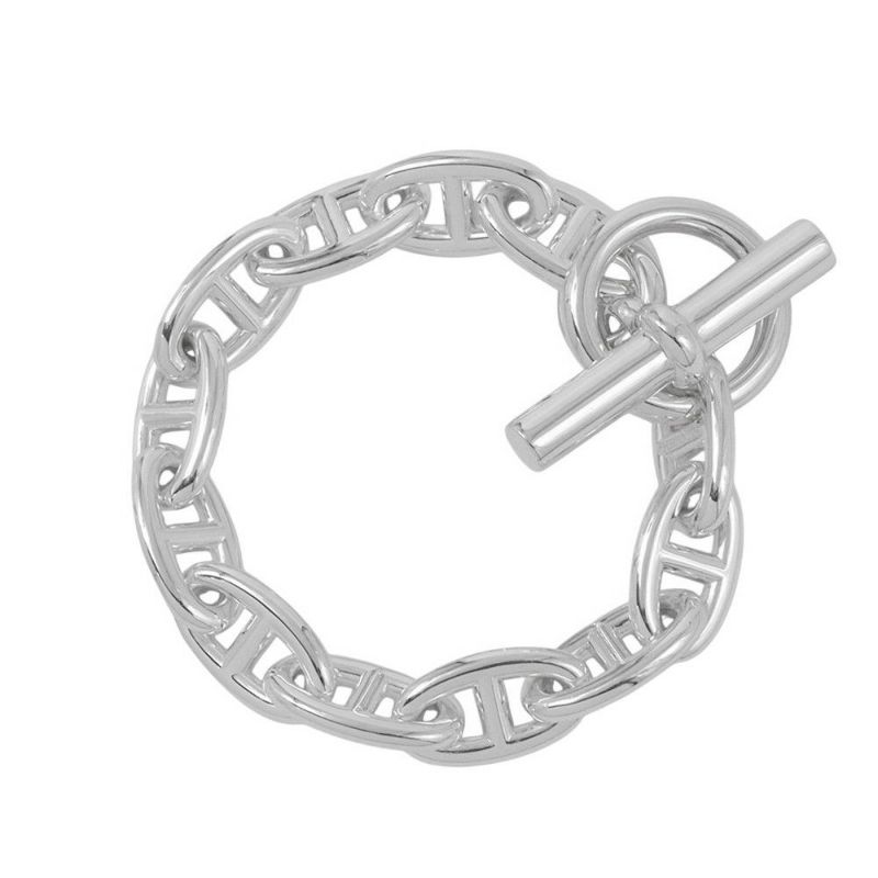 エルメス ブレスレット シェーヌダンクルGM 12コマ SV925シルバー HERMES ジュエリー