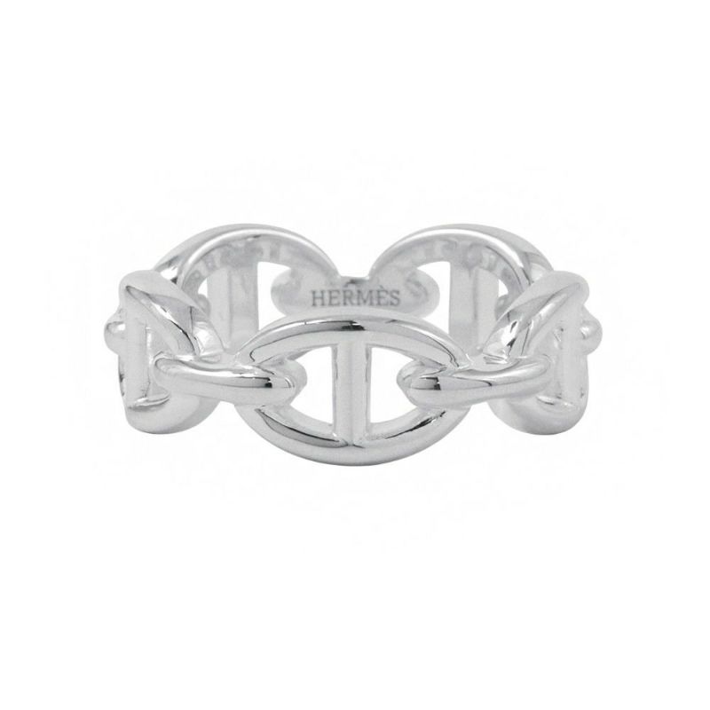 エルメス リング シェーヌダンクル アンシェネPM SV925シルバー リングサイズ55 HERMES ジュエリー