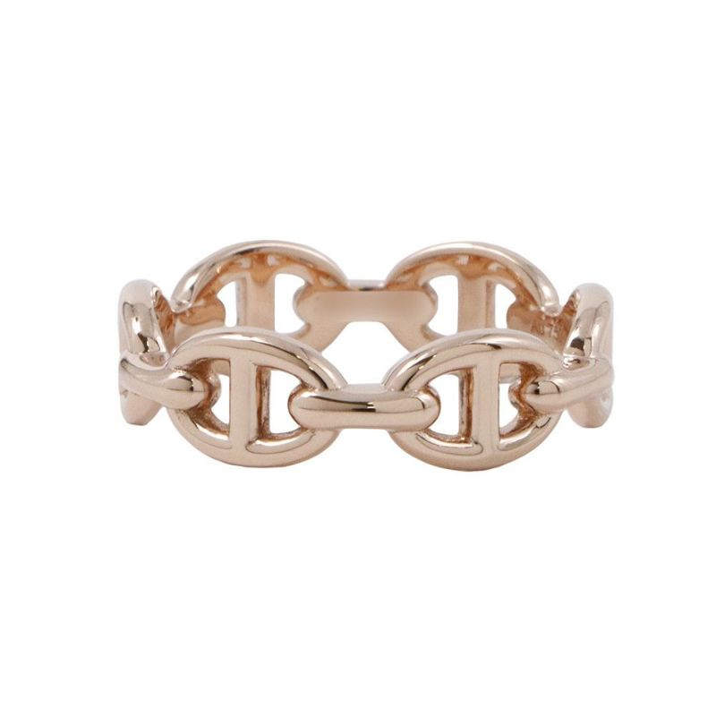 エルメス リング シェーヌダンクル アンシェネPM K18PGピンクゴールド リングサイズ53 指輪