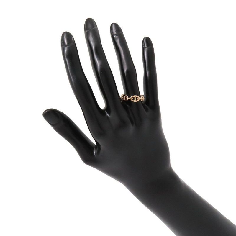 エルメス リング シェーヌダンクル アンシェネPM K18PGピンクゴールド リングサイズ53 指輪