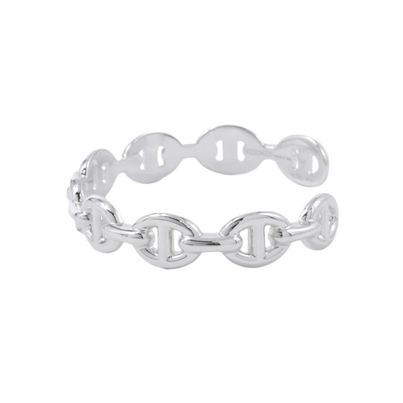 エルメス ブレスレット シェーヌダンクル アンシェネ バングル SV925シルバー サイズSH HERMES バングル