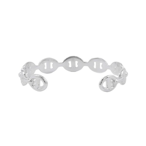 エルメス ブレスレット シェーヌダンクル アンシェネ バングル SV925シルバー サイズSH HERMES バングル