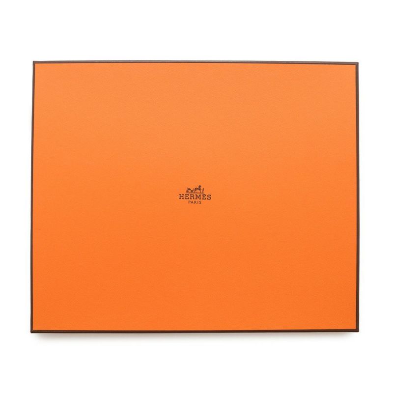 エルメス マウスパッド ミーズ・エ・ルランス・デスク エベンヌ/フォーヴ トリヨンリス/トリヨンH W刻印 Hエヴリンモチーフ セリエ ステッチ