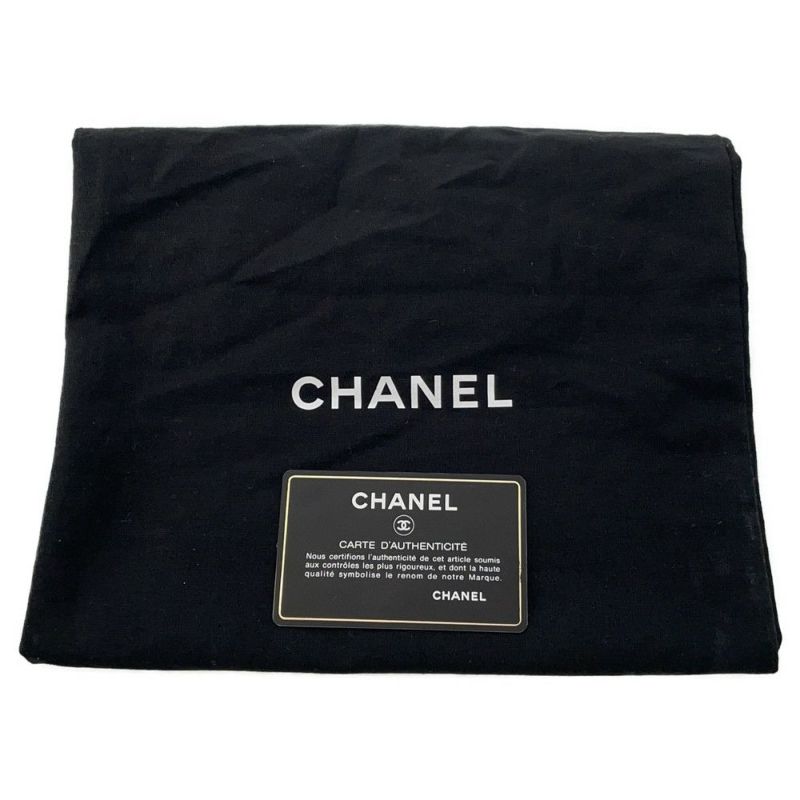 シャネル チェーンショルダーバッグ マトラッセ ココマーク カメラケース キャビアスキン A91796 CHANEL ポシェット 黒