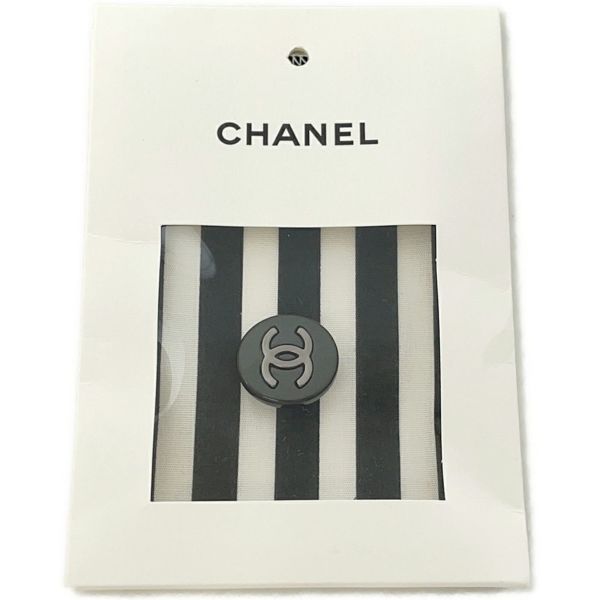 シャネル パンツ ココビーチ ストライプ コットン ラインストーン レディースサイズ34 P76233 CHANEL ボトムス 黒 白
