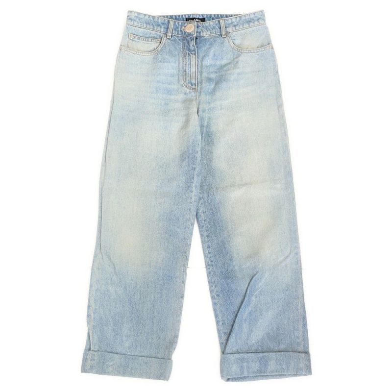 シャネル パンツ ウォーターリペラント コーテッド デニム レディースサイズ36 P78309 V70488 CHANEL ボトムス