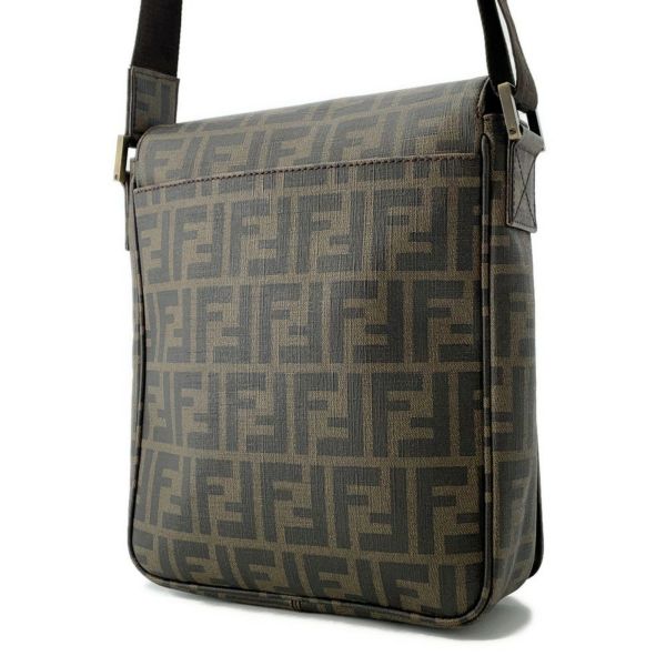 フェンディ ショルダーバッグ ズッカ フラップ メッセンジャーバッグ FENDI バッグ メンズ