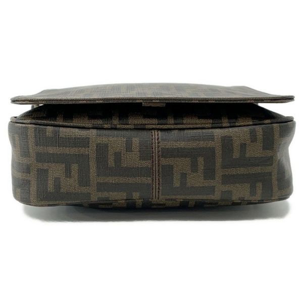 フェンディ ショルダーバッグ ズッカ フラップ メッセンジャーバッグ FENDI バッグ メンズ