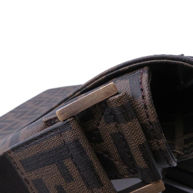 フェンディ ショルダーバッグ ズッカ フラップ メッセンジャーバッグ FENDI バッグ メンズ