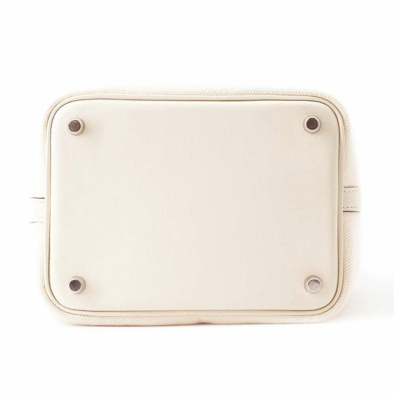 エルメス ハンドバッグ ピコタンロックPM カーゴ ナタ/シルバー金具 トワルエラン/スイフト Z刻印