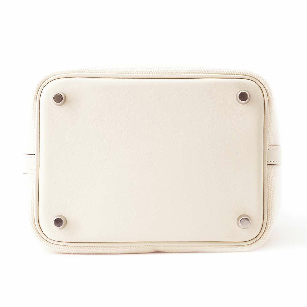 エルメス ハンドバッグ ピコタンロックPM カーゴ ナタ/シルバー金具 トワルエラン/スイフト Z刻印