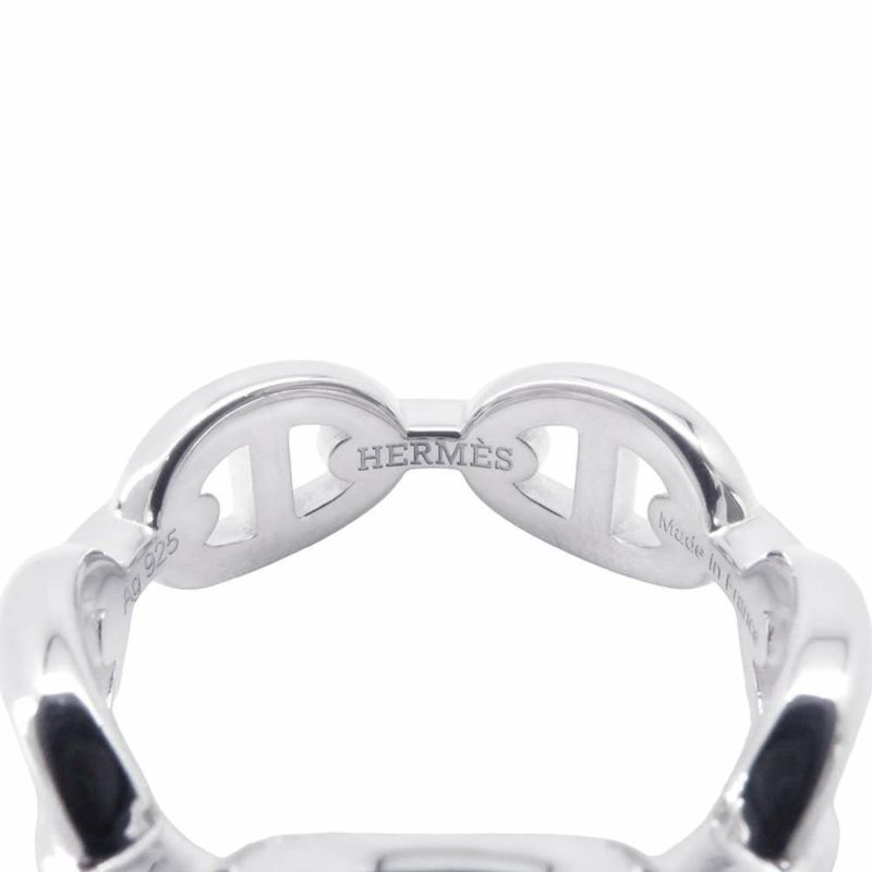 エルメス リング シェーヌダンクル アンシェネPM SV925シルバー リングサイズ55 HERMES アクセサリー