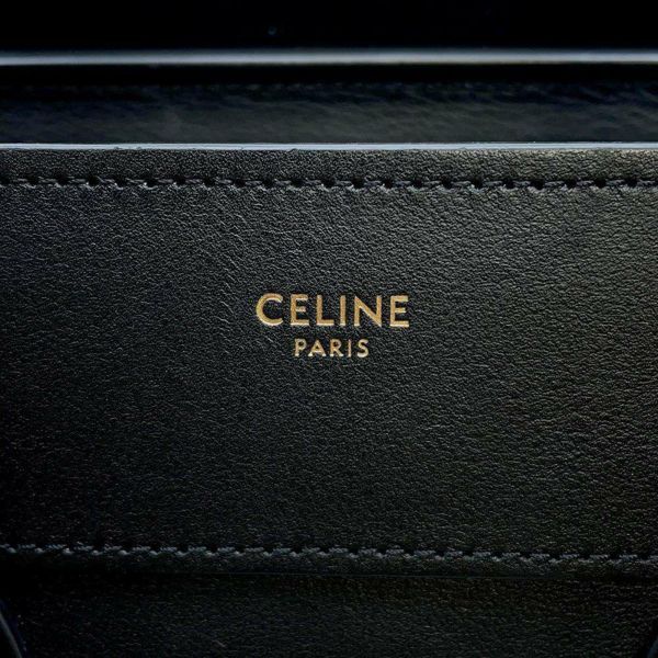 セリーヌ ハンドバッグ ラゲージ ショッパー マイクロ 189793 CELINE バッグ 黒