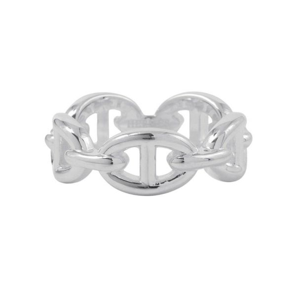 エルメス リング シェーヌダンクル アンシェネPM SV925シルバー リングサイズ53 HERMES ジュエリー