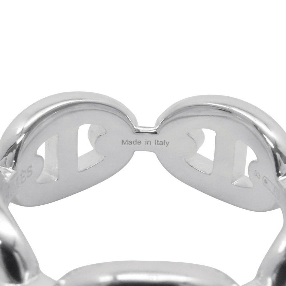 エルメス リング シェーヌダンクル アンシェネPM SV925シルバー リングサイズ53 HERMES ジュエリー