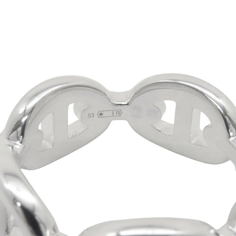 エルメス リング シェーヌダンクル アンシェネPM SV925シルバー リングサイズ53 HERMES ジュエリー