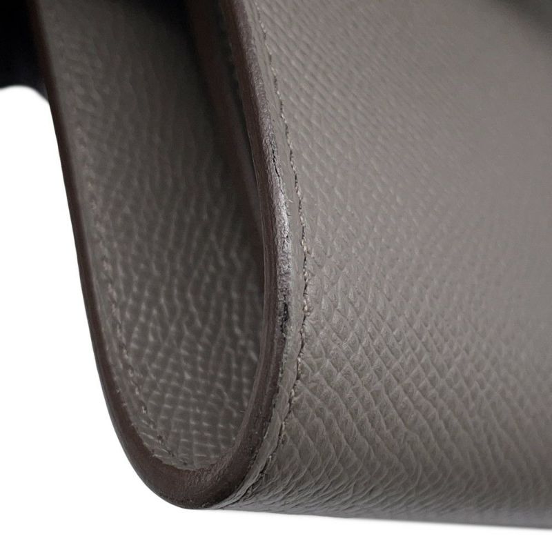 エルメス ケリーウォレット ロング トゥーゴー エタン/シルバー金具 エプソン Z刻印 財布