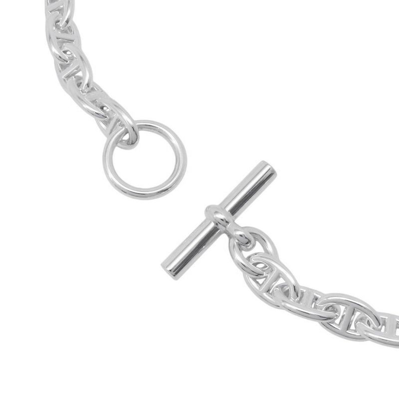 エルメス ネックレス シェーヌダンクル ネックレスPM 43コマ SV925シルバー HERMES ジュエリー