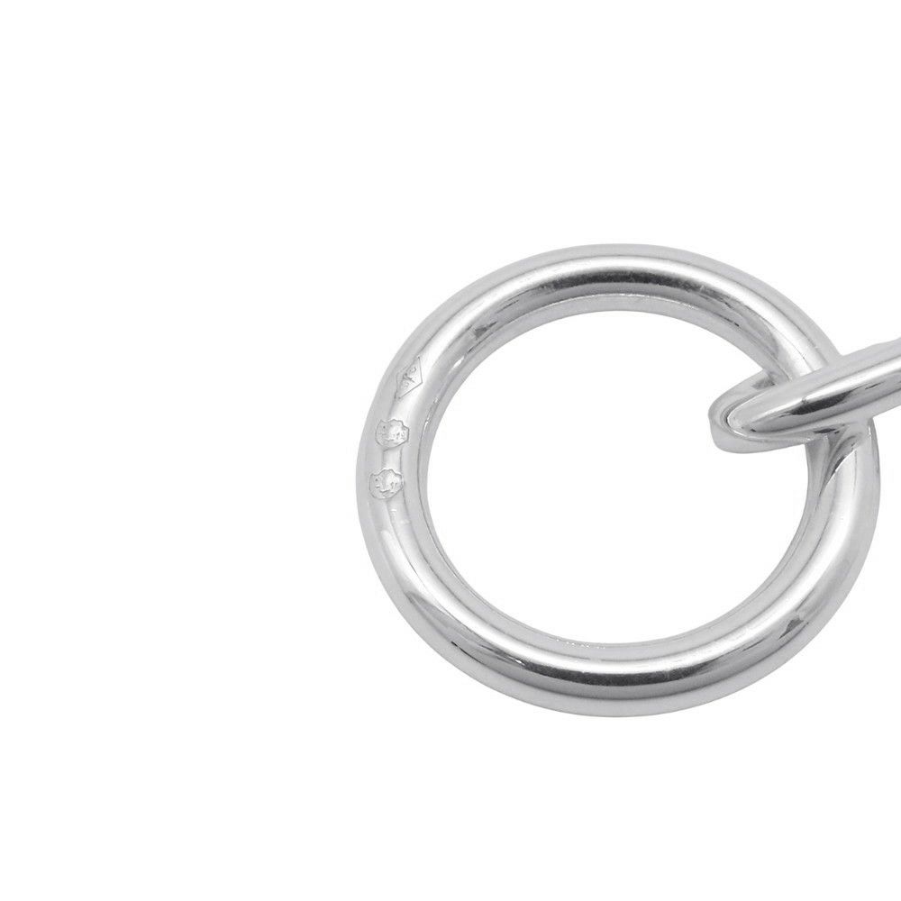 エルメス ネックレス シェーヌダンクル ネックレスPM 43コマ SV925シルバー HERMES ジュエリー