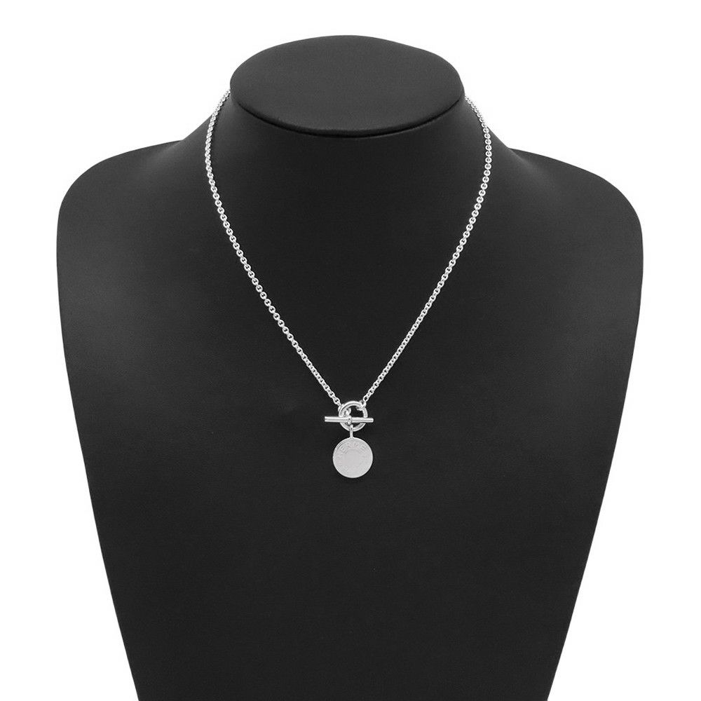 エルメス ネックレス アミュレット H エクスリブリス コンフェッティ セリエ SV925シルバー HERMES ジュエリー