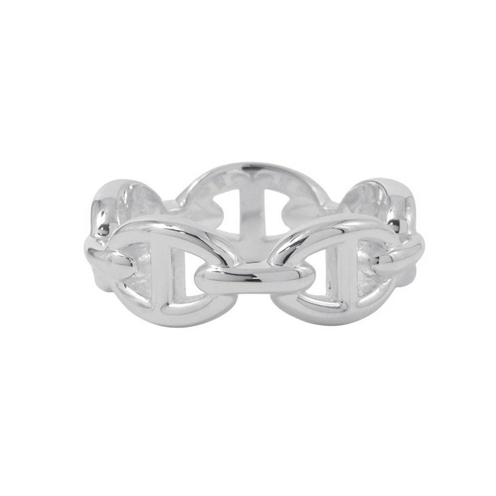 エルメス リング シェーヌダンクル アンシェネPM SV925シルバー リングサイズ54 HERMES ジュエリー