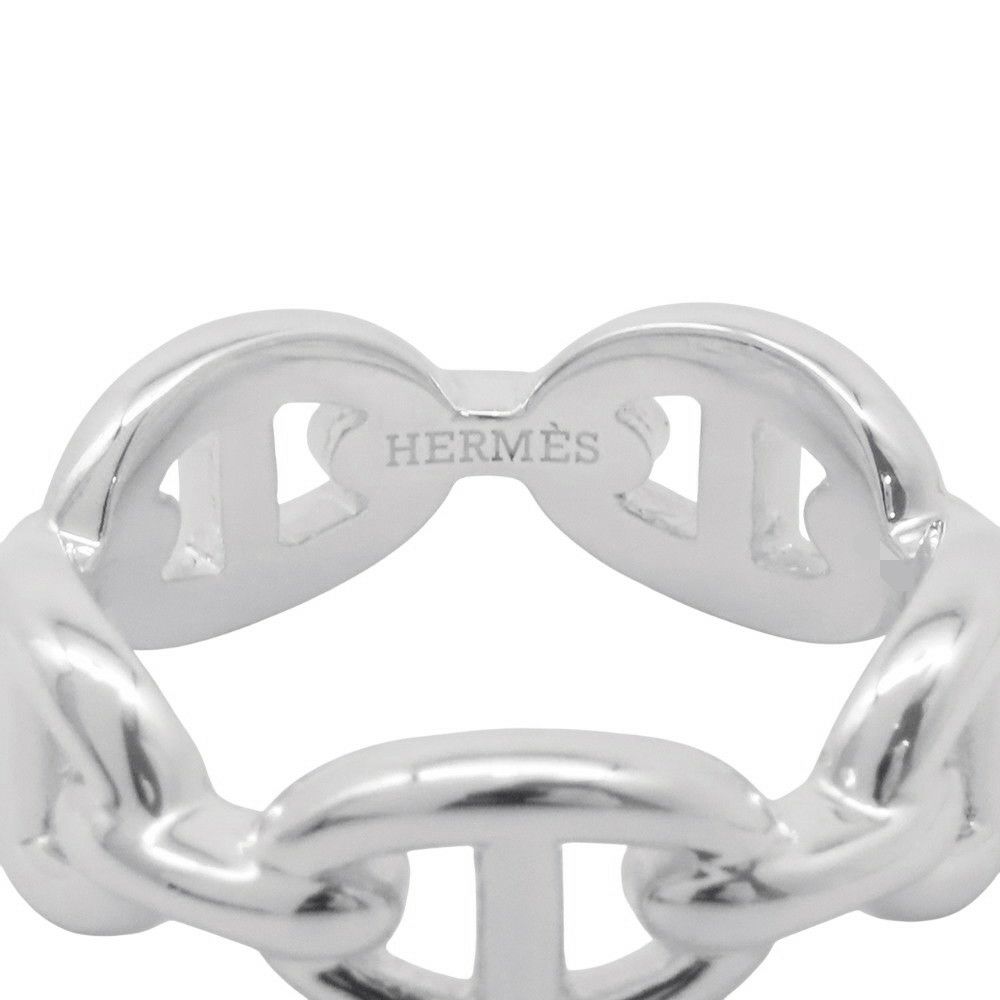 エルメス リング シェーヌダンクル アンシェネPM SV925シルバー リングサイズ54 HERMES ジュエリー
