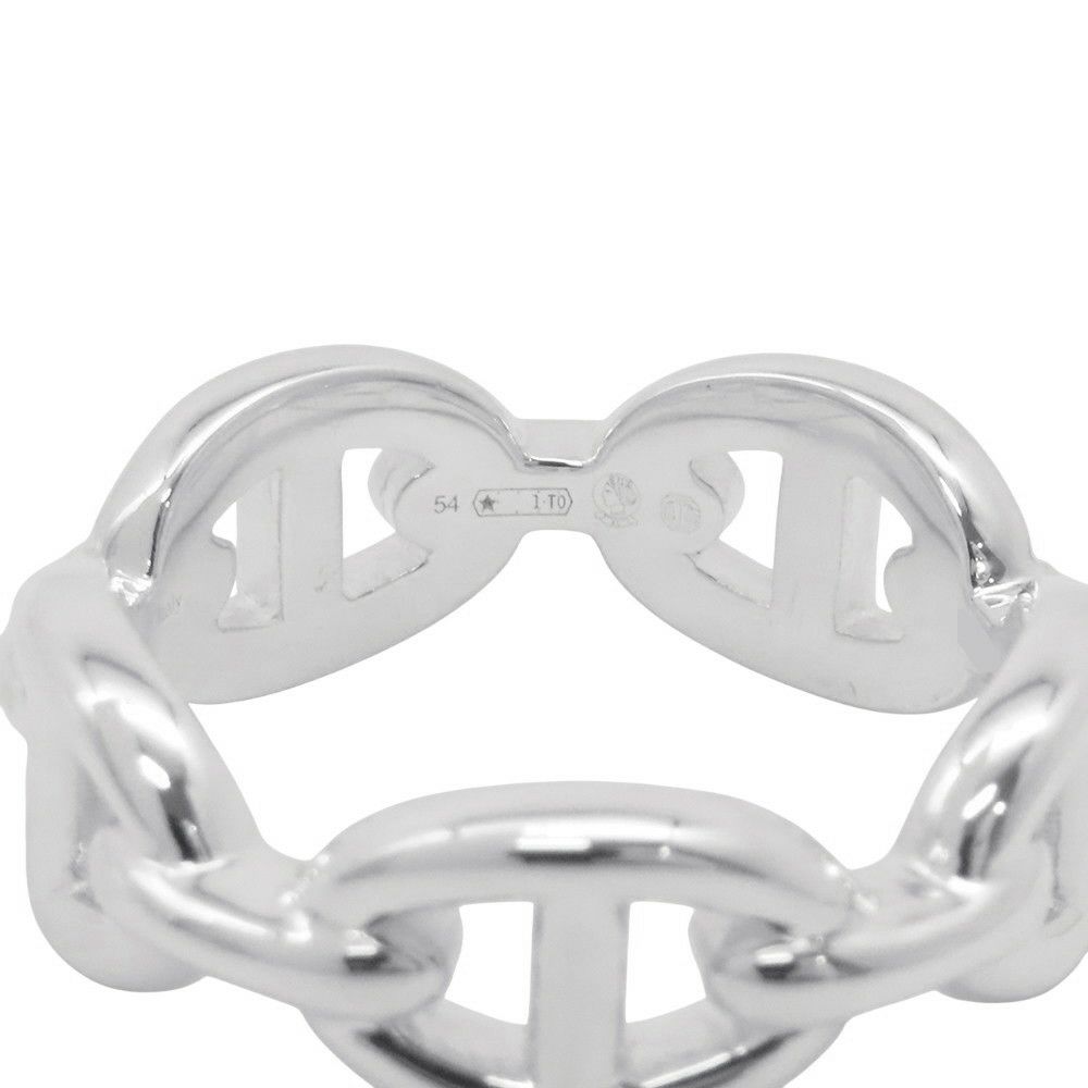 エルメス リング シェーヌダンクル アンシェネPM SV925シルバー リングサイズ54 HERMES ジュエリー