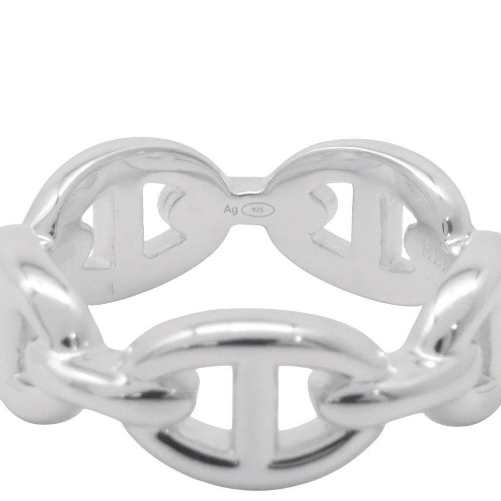 エルメス リング シェーヌダンクル アンシェネPM SV925シルバー リングサイズ54 HERMES ジュエリー