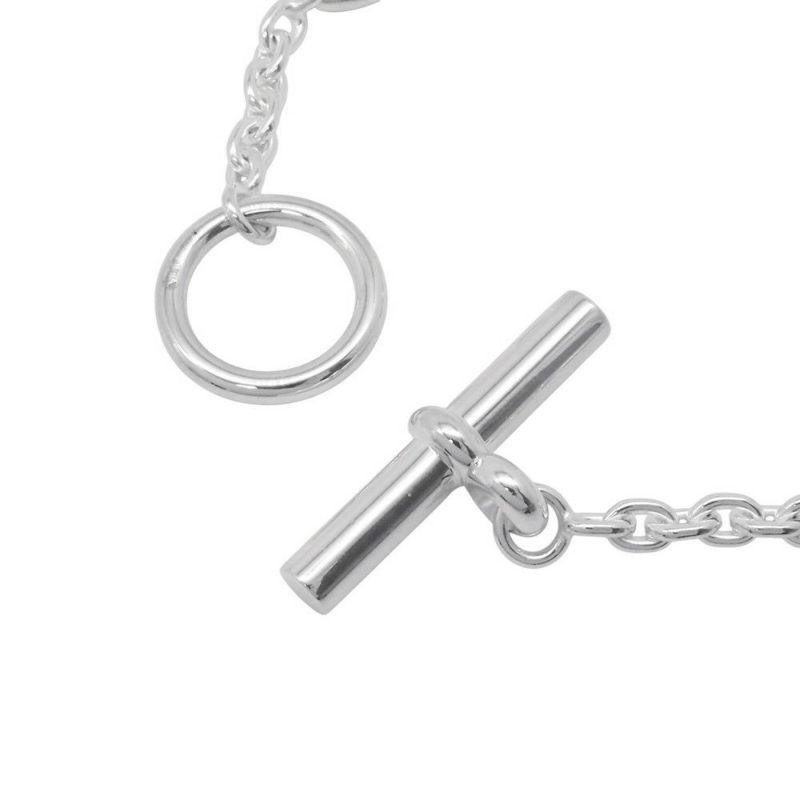 エルメス ブレスレット シェーヌダンクル ファランドール SV925シルバー サイズLG HERMES