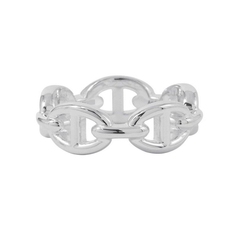 エルメス リング シェーヌダンクル アンシェネPM SV925シルバー リングサイズ54 HERMES ジュエリー