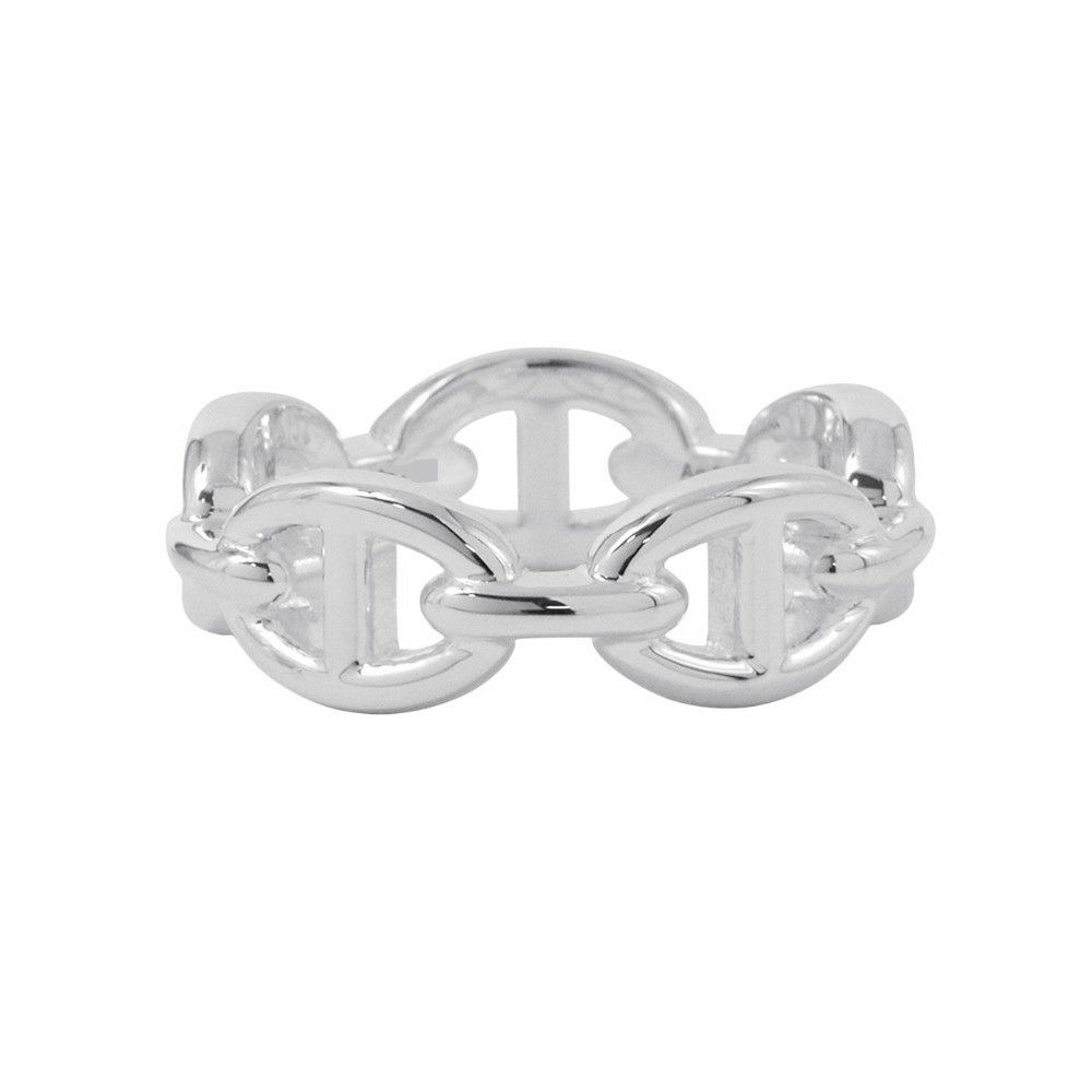 エルメス リング シェーヌダンクル アンシェネPM SV925シルバー リングサイズ54 HERMES ジュエリー