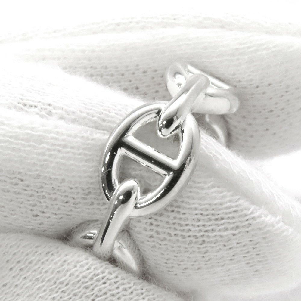 エルメス リング シェーヌダンクル アンシェネPM SV925シルバー リングサイズ50 HERMES ジュエリー