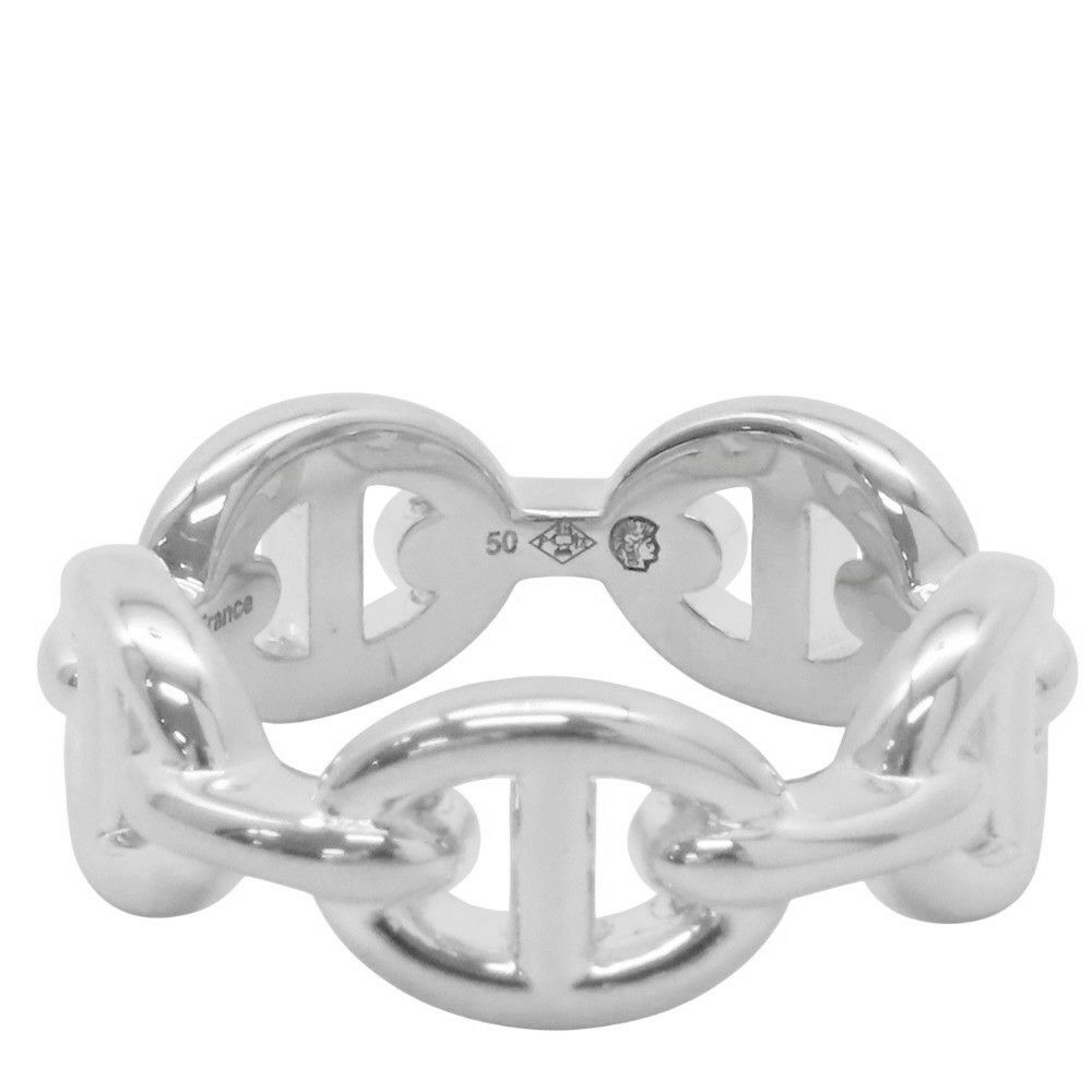 エルメス リング シェーヌダンクル アンシェネPM SV925シルバー リングサイズ50 HERMES ジュエリー