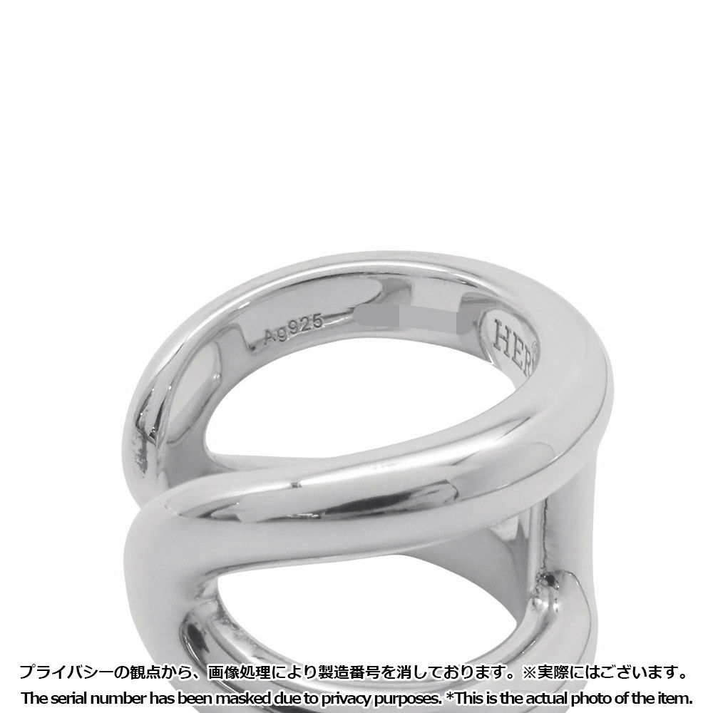 エルメス リング オスモズGM Osmose SV925シルバー リングサイズ50 HERMES ジュエリー 指輪
