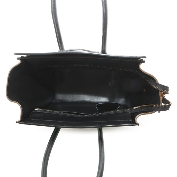 セリーヌ ハンドバッグ ラゲージ マイクロ ショッパー 167793 CELINE バッグ 黒