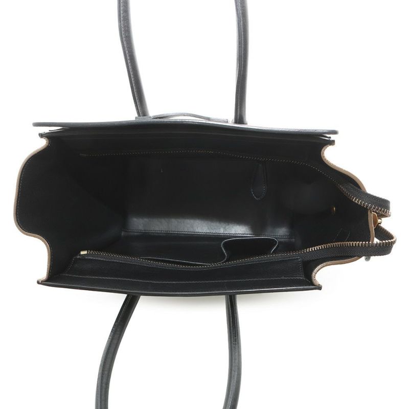 セリーヌ ハンドバッグ ラゲージ マイクロ ショッパー 167793 CELINE バッグ 黒