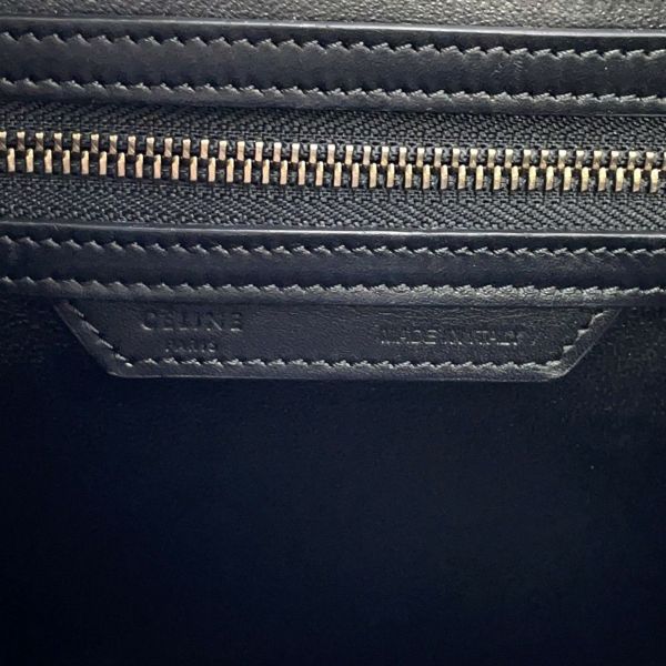 セリーヌ ハンドバッグ ラゲージ マイクロ ショッパー 167793 CELINE バッグ 黒