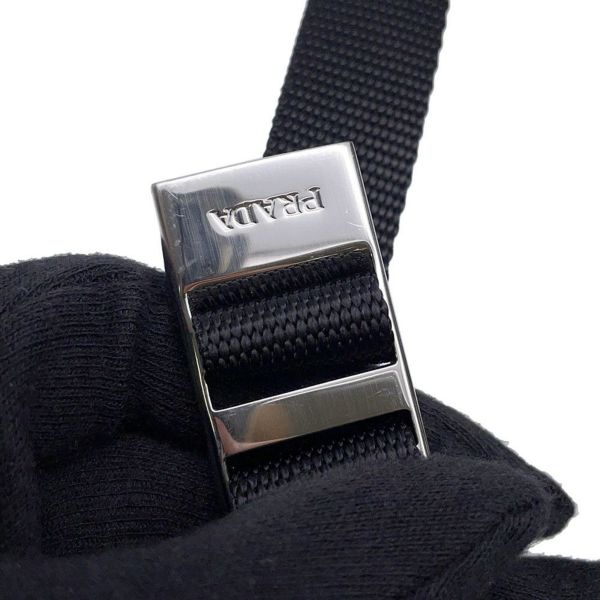 プラダ リュック コミック ナイロン サル PRADA バックパック 黒