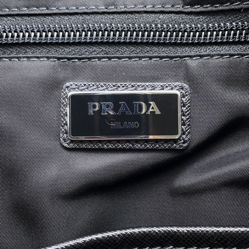 プラダ リュック コミック ナイロン サル PRADA バックパック 黒
