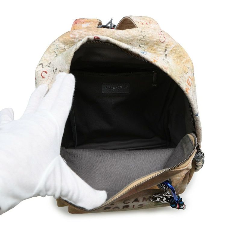 シャネル リュック アクト2 グラフィティ ココマーク キャンバス A92352 CHANEL バックッパック