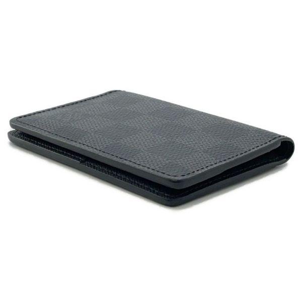 ルイヴィトン カードケース ダミエ・グラフィット オーガナイザー・ドゥ ポッシュ N63143 ヴィトン メンズ 黒 ブラック